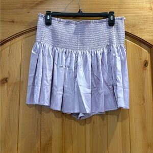Natural Life Lilac Smocked Skirt